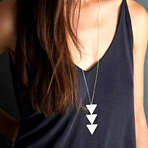 Fashion Long Pendant Necklace.